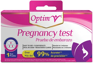 pharmadel optim v prueba de embarazo